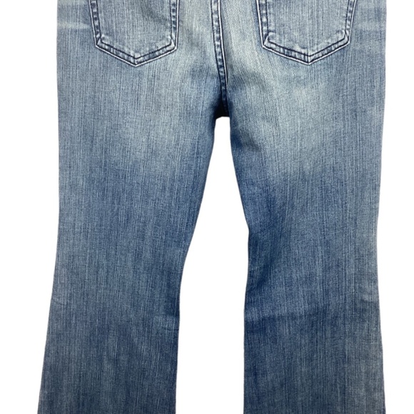 Michael Kors Selma Flare Denim Jeans Size 4 Long‎ Inseam Tall Jeans - Picture 7 of 10